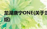 龙湖唐宁ONE(关于龙湖唐宁ONE当前房价介绍)