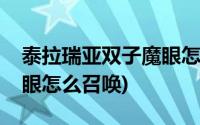 泰拉瑞亚双子魔眼怎么输出(泰拉瑞亚双子魔眼怎么召唤)