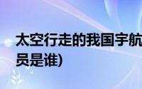 太空行走的我国宇航员(太空行走的我国宇航员是谁)