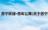 苏宁环球·青年公寓(关于苏宁环球·青年公寓当前房价介绍)