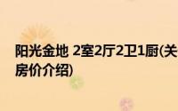 阳光金地 2室2厅2卫1厨(关于阳光金地 2室2厅2卫1厨当前房价介绍)