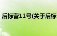 后标营11号(关于后标营11号当前房价介绍)