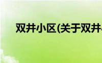 双井小区(关于双井小区当前房价介绍)