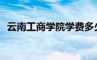 云南工商学院学费多少(云南工商学院学费)