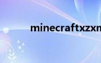 minecraftxzxm(minecraftxz)