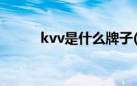 kvv是什么牌子(kvv是什么电缆)