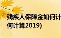 残疾人保障金如何计算申报(残疾人保障金如何计算2019)