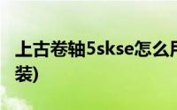 上古卷轴5skse怎么用(上古卷轴5skse怎么安装)