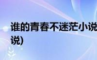 谁的青春不迷茫小说刘同(谁的青春不迷茫小说)