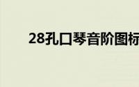 28孔口琴音阶图标(28孔口琴音阶图)