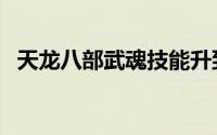 天龙八部武魂技能升到8级需要多少润魂石