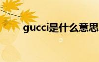 gucci是什么意思（gucc如何解释）