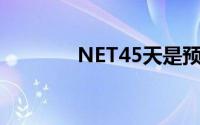 NET45天是预付吗(net 4 5)