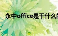 永中office是干什么的(永中office怎么样)