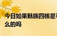 今日如果魅族四核是可兑换的可以订身份证什么的吗