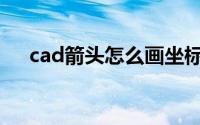 cad箭头怎么画坐标轴(cad箭头怎么画)