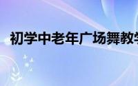 初学中老年广场舞教学(初学中老年广场舞)