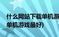 什么网站下载单机游戏最好用(什么网站下载单机游戏最好)