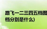 路飞一二三四五档图片(路飞的一二三四五六档分别是什么)