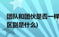 团队和团伙是否一样?为什么?(团队和团伙的区别是什么)