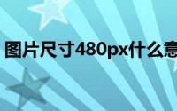 图片尺寸480px什么意思(480px是什么尺寸)