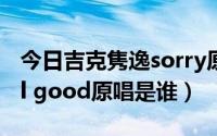 今日吉克隽逸sorry原唱（吉克隽逸唱的I feel good原唱是谁）