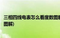 三相四线电表怎么看度数图解详细(三相四线电表怎么看度数图解)