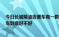 今日长城柴油吉普车有一款是价格好象是15万左右吧 这个车到底好不好