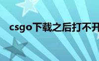 csgo下载之后打不开(csgo下载后打不开)