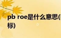 pb roe是什么意思(PB和ROE分别是什么指标)