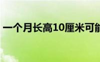 一个月长高10厘米可能吗(一个月长高10cm)