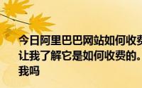 今日阿里巴巴网站如何收费我是第一次来这个网站我的老板让我了解它是如何收费的。很久都没看懂。有热心人想告诉我吗