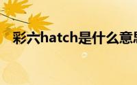 彩六hatch是什么意思(hatch是什么意思)