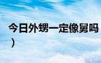 今日外甥一定像舅吗（外甥像舅有科学依据吗）