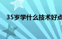 35岁学什么技术好点(35岁学什么技术好)