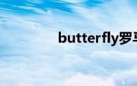 butterfly罗马音 数码宝贝