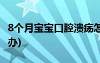 8个月宝宝口腔溃疡怎么办(宝宝口腔溃疡怎么办)