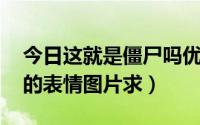 今日这就是僵尸吗优图片（这个是僵尸吗 优的表情图片求）