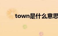 town是什么意思(city是什么意思)