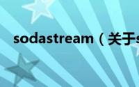 sodastream（关于sodastream的介绍）