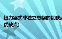 扭力梁式非独立悬架的优缺点是什么(扭力梁式非独立悬架的优缺点)