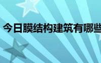 今日膜结构建筑有哪些（什么是膜结构屋面）