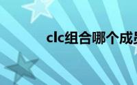 clc组合哪个成员最红(clc组合)