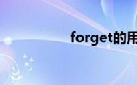 forget的用法(forget)