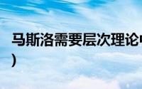 马斯洛需要层次理论中,最低层次的需要是指( )