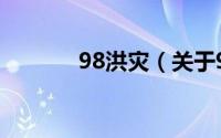 98洪灾（关于98洪灾的介绍）