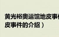 黄光裕奥运馆地皮事件（关于黄光裕奥运馆地皮事件的介绍）