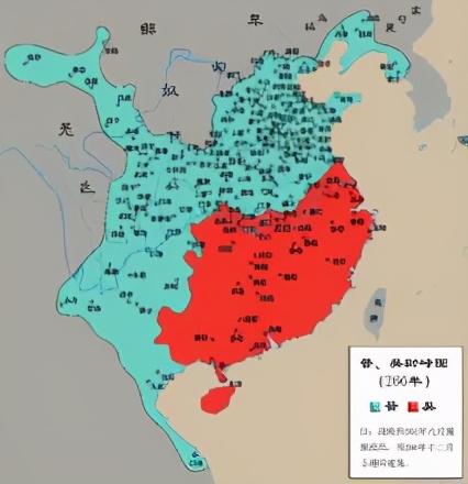 三国时期哪个国家最强大（三国时各国之间面积看起来悬殊不大）(5)